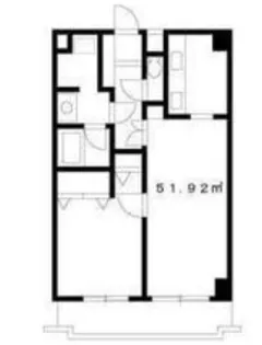 綾東ヴィレッジ弐番館【5階】の間取り