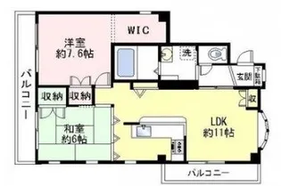 古敷谷ビル【3階】の間取り