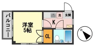東京都江戸川区西瑞江3【マンション】の間取り