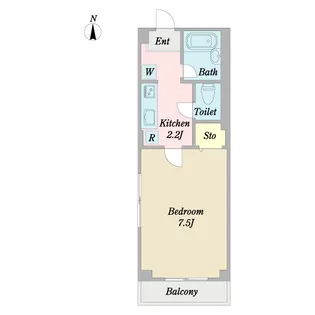 グランドールT【1階】の間取り