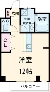 学園ハイム【2階】の間取り