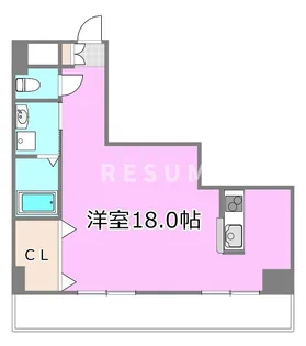 千葉県千葉市中央区本町1【マンション】の間取り