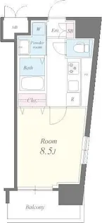 エクセレント1【2階】の間取り