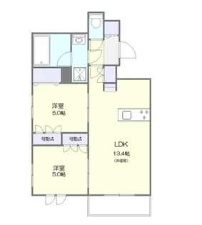 East sedona【2階】の間取り