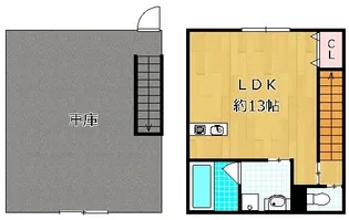 SーBASE津田元町【1階】の間取り