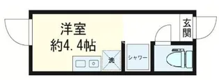 メテオール【1階】の間取り