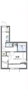 レオパレスコンフォートヴィヴレ【1階】の間取り