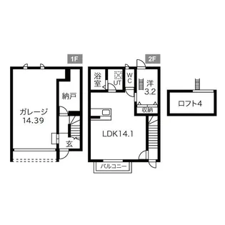 ミッレミリアの間取り