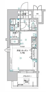 アルファシオ リエンソ【5階】の間取り