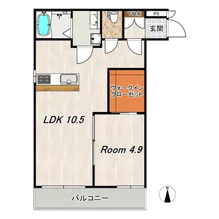 プライベートレジデンスHIRO【1階】の間取り