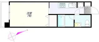 新江古田ST HOUSE【8階】の間取り