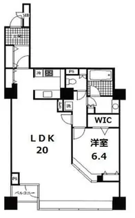 シーフォートタワー【5階】の間取り