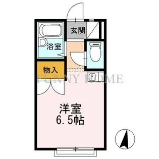 東京都世田谷区松原1【アパート】の間取り