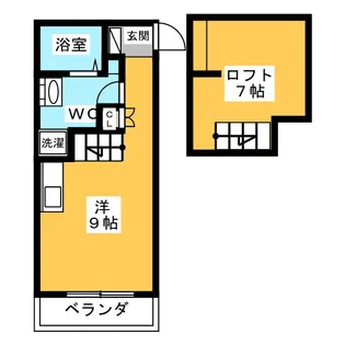 LE COCON本星崎町2【2階】の間取り