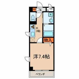 MOMA【4階】の間取り