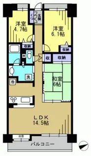 ワイズ222【4階】の間取り