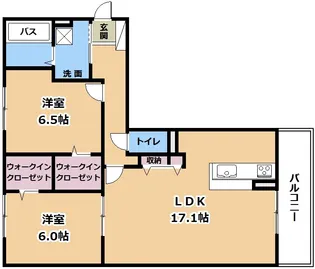 シルトクレーテ【2階】の間取り