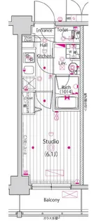 ガーラ横濱関内グランドステージ【7階】の間取り