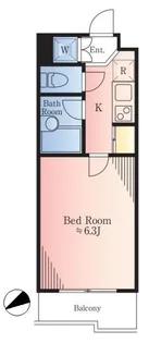 ラ メゾン喜多見【4階】の間取り