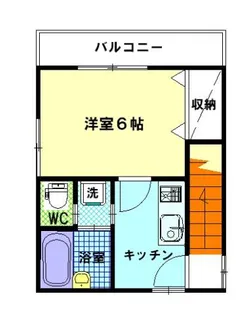 サカモトハイツ【2階】の間取り