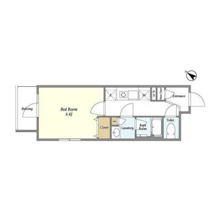 コンポジット代々木【2階】の間取り