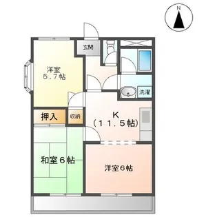 FIRST POINT【2階】の間取り