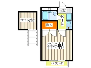 フジパレス鴻巣壱番館【1階】の間取り