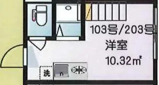 アーバンプレイス武蔵野【1階】の間取り