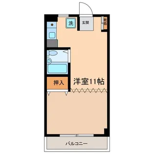 casa della luna【3階】の間取り
