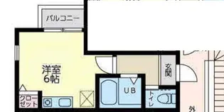 イーストヒルズ【2階】の間取り