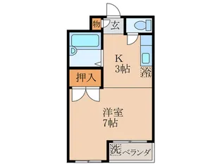 グランド-ルトキ【3階】の間取り