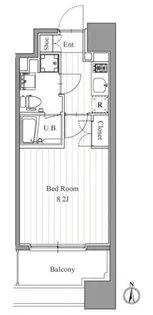 プライマル森下【5階】の間取り