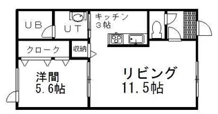 ブランシェV【1階】の間取り