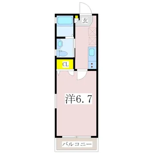 GlorietteII【3階】の間取り