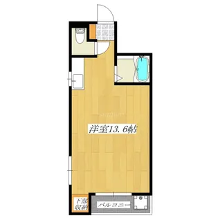 コーポラス斉藤【2階】の間取り