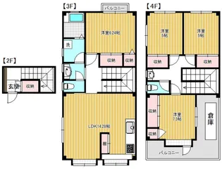 山崎ビルの間取り