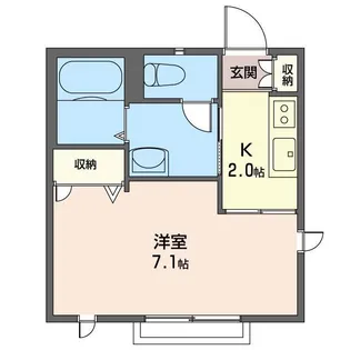 ゲストスタジオ横浜【1階】の間取り