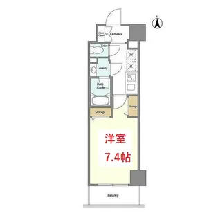 SUNRISE OMORI【3階】の間取り