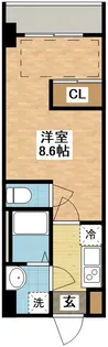 modern palazzo文教prima【6階】の間取り