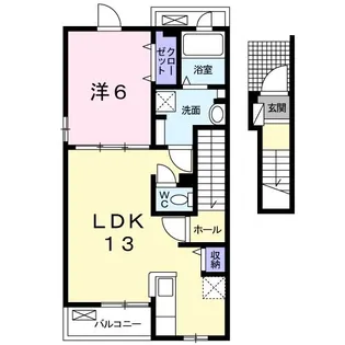 ネオ・インプレスIII【2階】の間取り