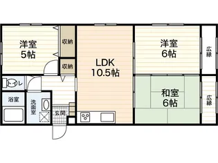 T_FLAT【1階】の間取り