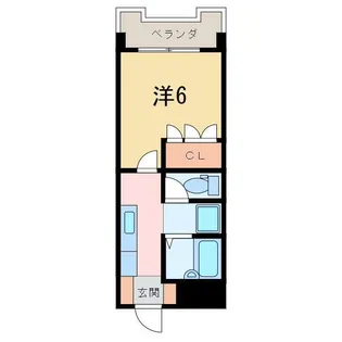 Safari 新居浜【6階】の間取り