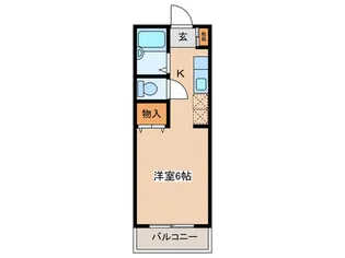 レスポワ-ル【2階】の間取り