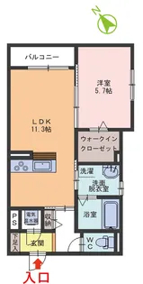 EN.W【2階】の間取り