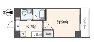 アドバンスト国立【6階】の間取り