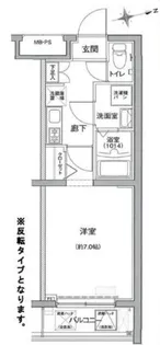 ビィ・フォルマ多摩川【2階】の間取り