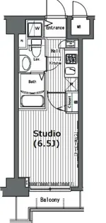 ガラステージ 大崎【2階】の間取り