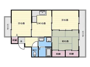 フローレンス吉野I【3階】の間取り