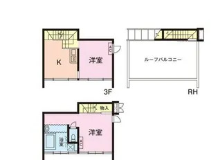 サーフビレッジKAIの間取り