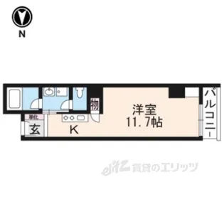 グランレブリー寺町松原【4階】の間取り